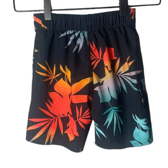 Billabong Youth / Boys Floral Swim Trunks Shorts Size 5 - Picture 5 of 5